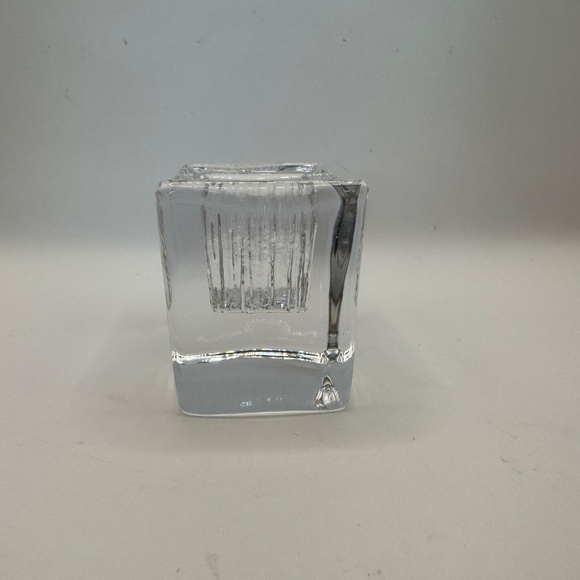 Signed Daum Nancy crystal mini posey vase. Excellent Condition. - Picture 4 of 12